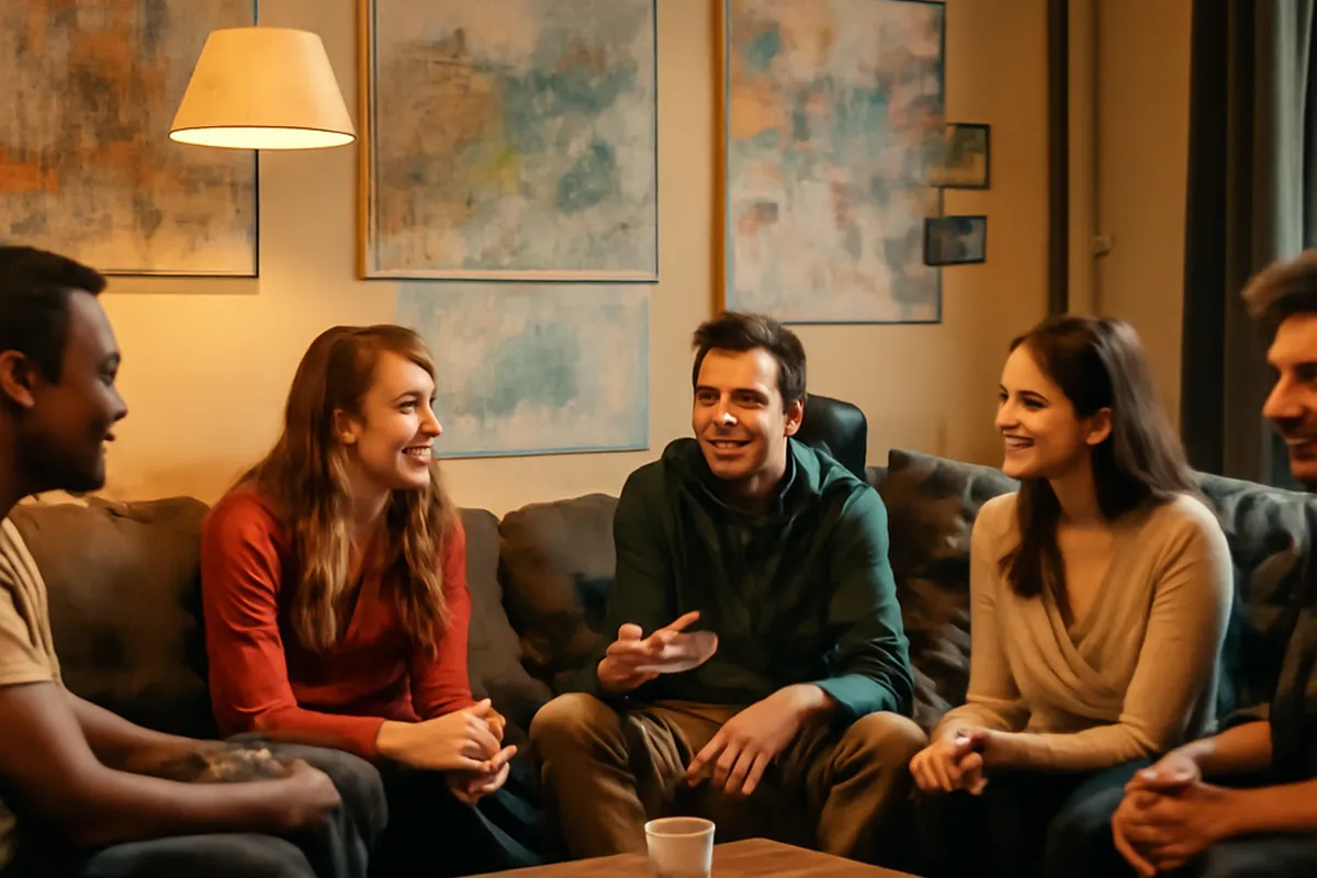 Auberge de jeunesse conviviale à Sofia avec voyageurs internationaux