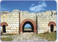 Ruines de Pliska Bulgarie