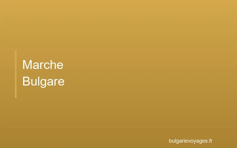Marché traditionnel en Bulgarie, fruits, légumes et épices locales