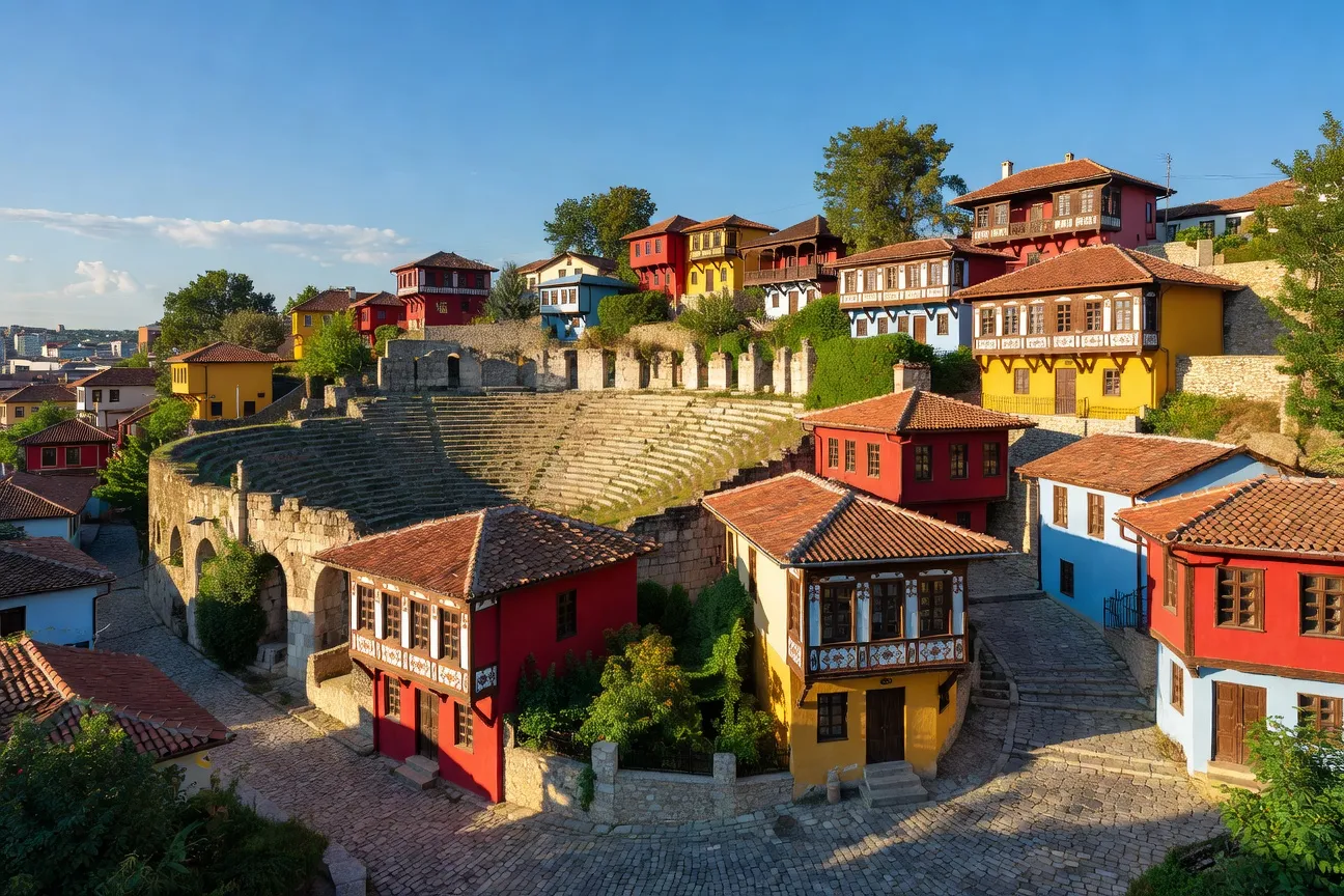 Plovdiv guide visite 2026 vieille ville amphithéâtre romain