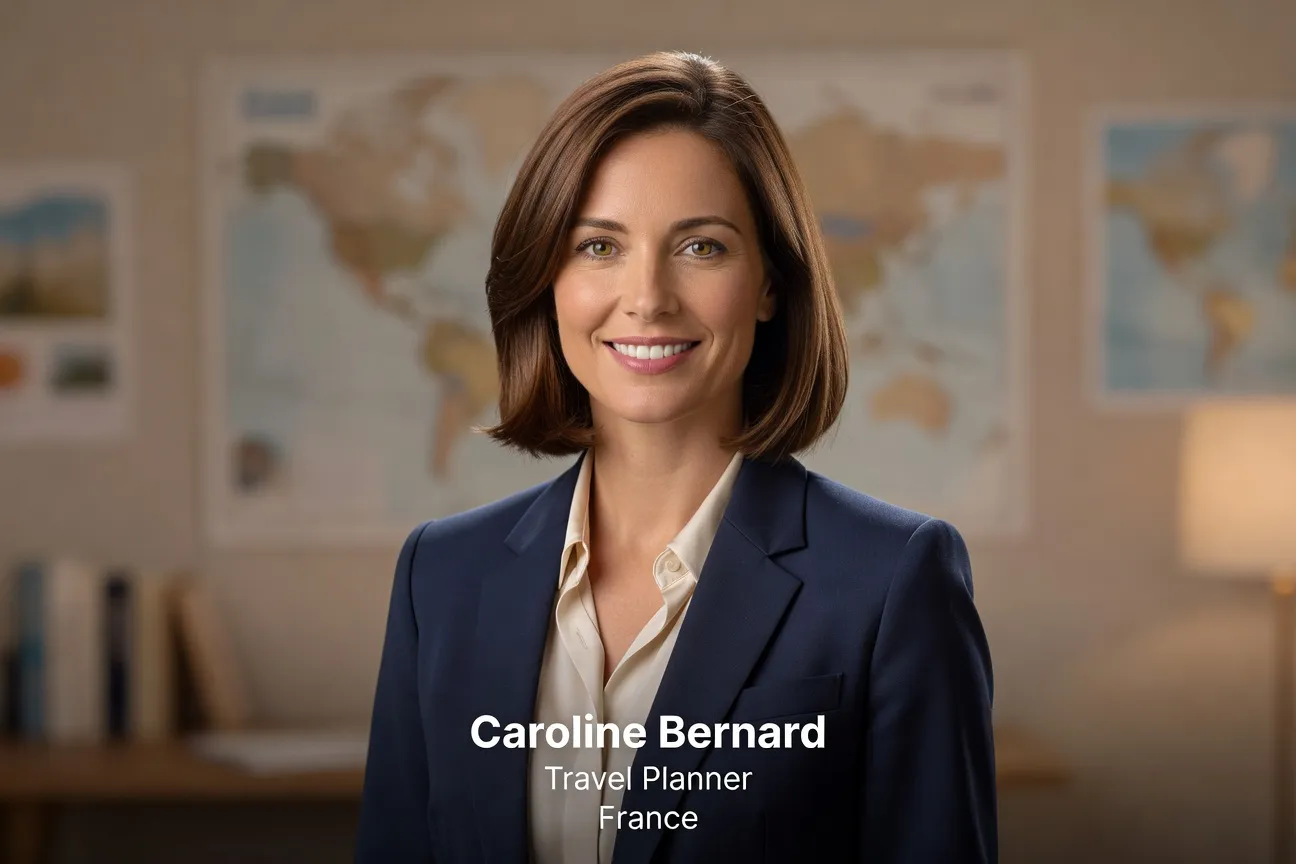 Portrait de Caroline Bernard, travel planner francophone à Sofia